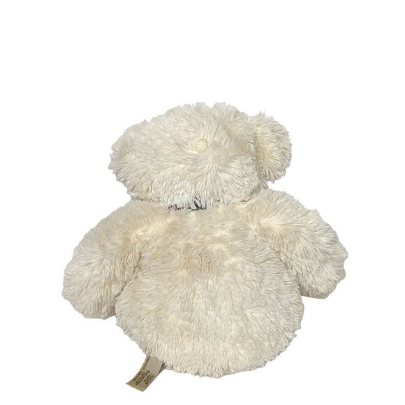 Burton Burton Cream Teddy Bear Plaid Bow 16 Inch - Picture 3 of 6